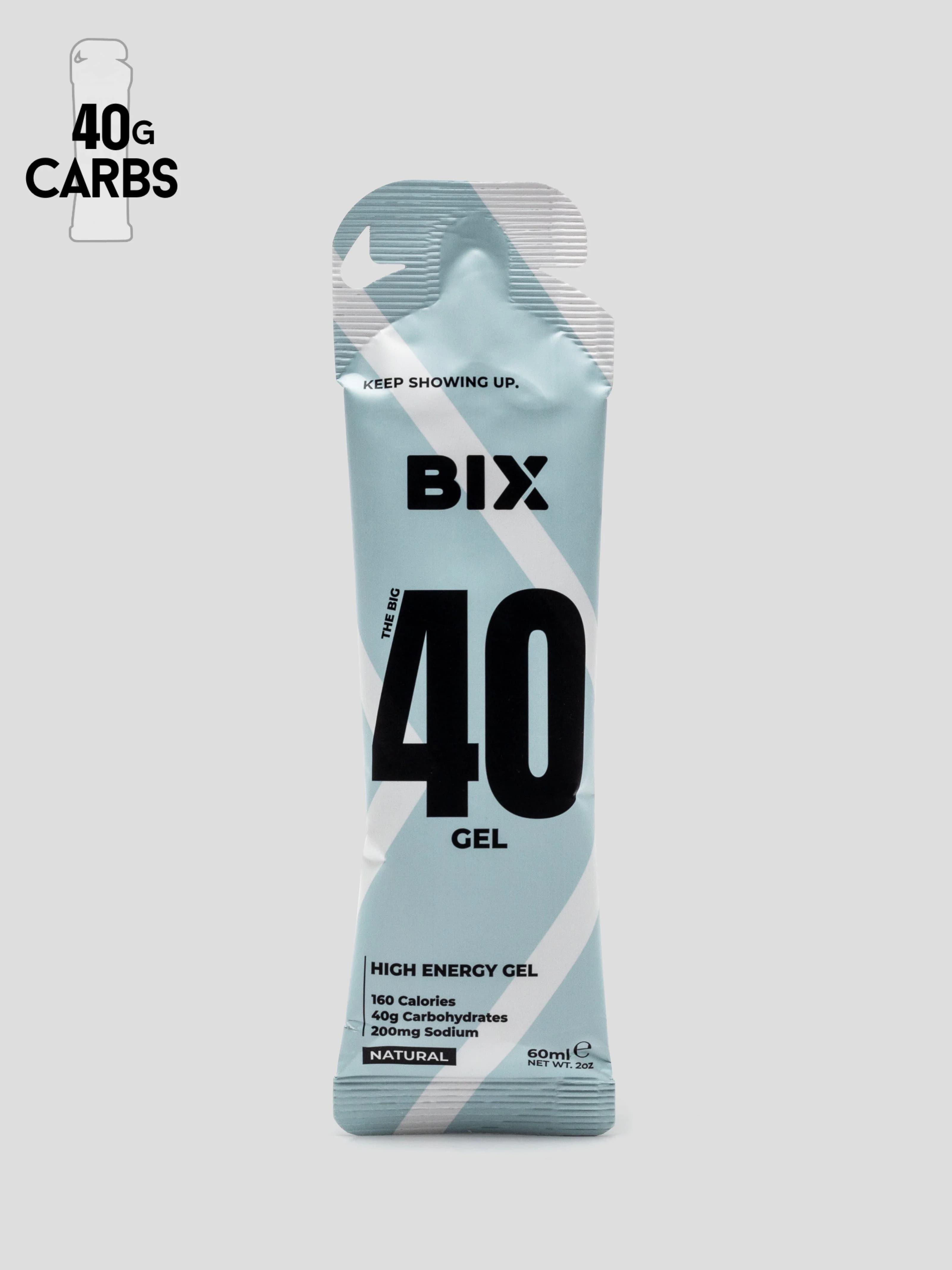 The Big 40 Gel - Caffeine by Bix Hydration — recommended by James Sieber