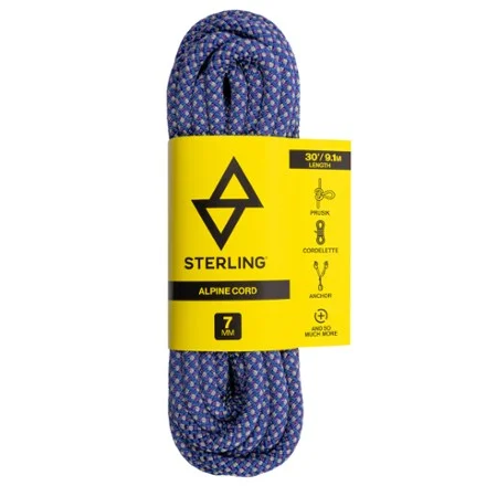 Sterling Alpine Accessory Cord - 7 mm Blue 30 Ft by Sterling — recommended by Teddy Dondanville