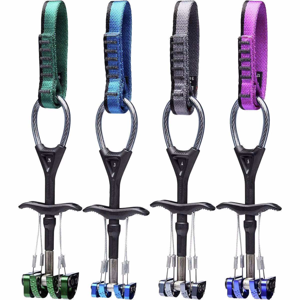 Camalot C4 Package Finger Size #.3 - .75 by Black Diamond — recommended by Owen Duda