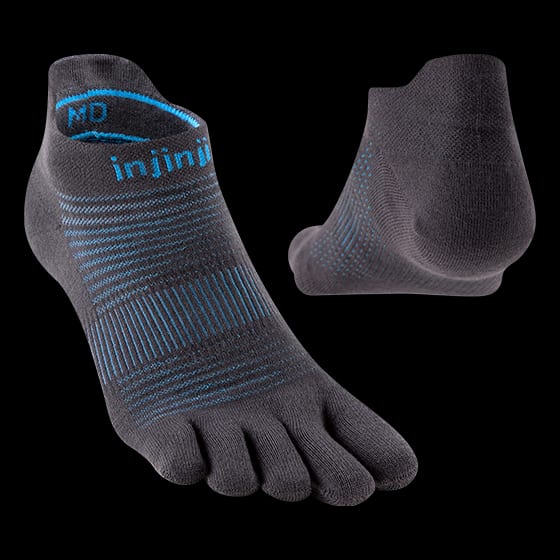 Injinji Women’s Run No-Show Toe Socks