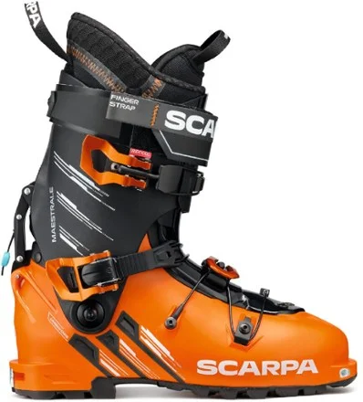 Scarpa Men's Maestrale Alpine Touring Ski Boots Orange 28.5 Mondo by Scarpa — recommended by Joel Pemble