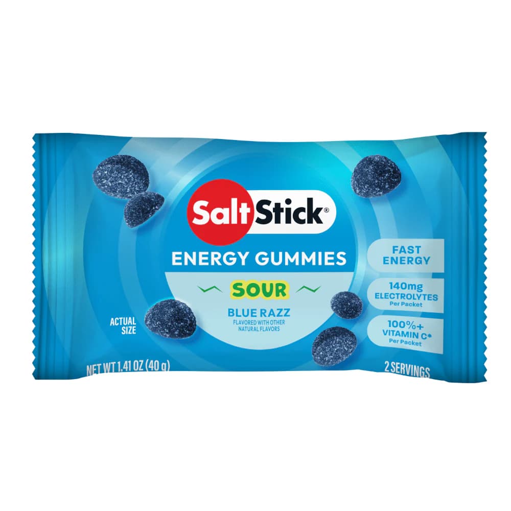 SaltStick Energy Chews - Sour Blue Razz Berry by SaltStick — recommended by Corinne Shalvoy