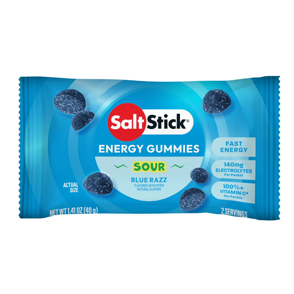SaltStick Energy Chews - Sour Blue Razz Berry by SaltStick — recommended by Corinne Shalvoy