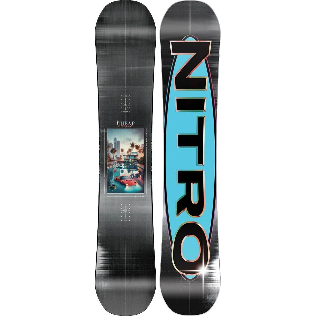 Cheap Thrills Snowboard - 2026 by Nitro — recommended by Tyler Silvestri