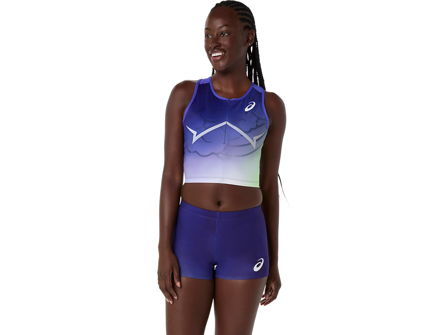 TRACK CROPPED TOP by Asics — recommended by Makena Morley