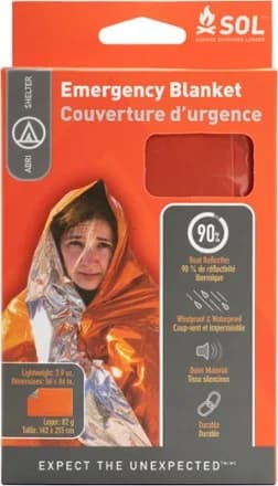 SOL Emergency Blanket by SOL — recommended by Emily Keddie