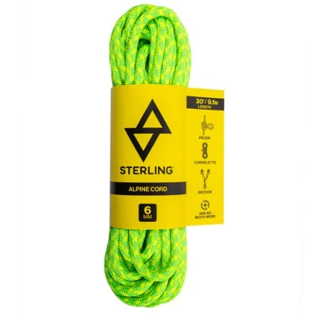 Sterling Alpine Accessory Cord - 6 mm/30 ft. by Sterling — recommended by Cora Hanson