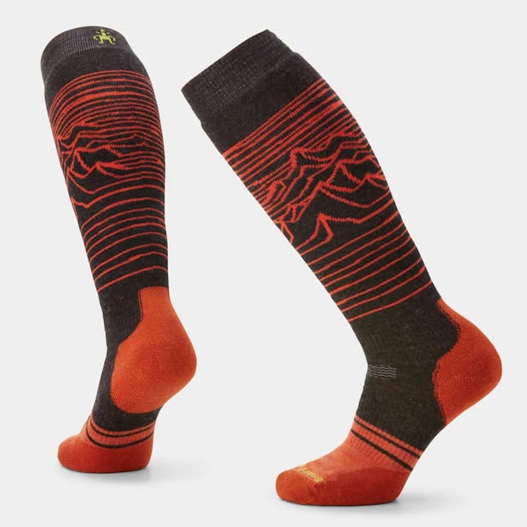 Snowboard Iguchi Pattern Over The Calf Socks by Smartwool — recommended by Patrick Collins