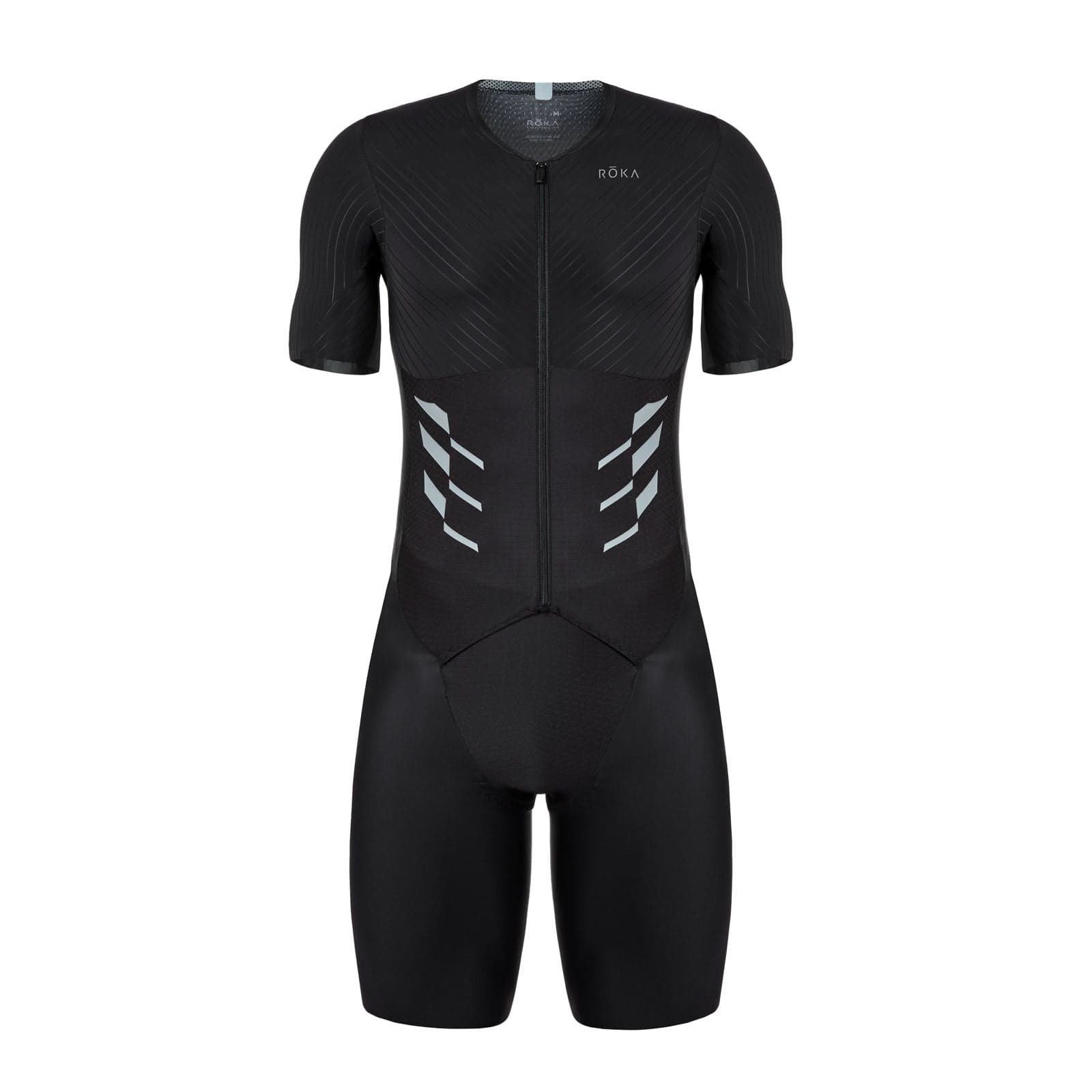 Men's Gen II Elite Aero Short Sleeve Tri Suit by ROKA Multisport — recommended by Tyler Sarkisian