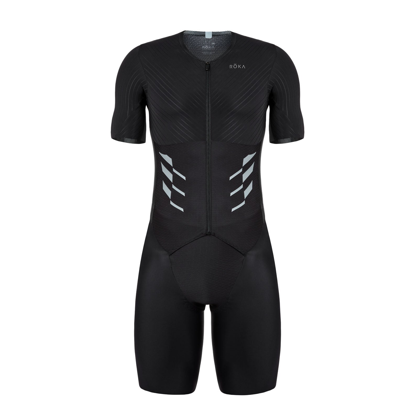 Men's Gen II Elite Aero Short Sleeve Tri Suit by ROKA Multisport — recommended by Tyler Sarkisian