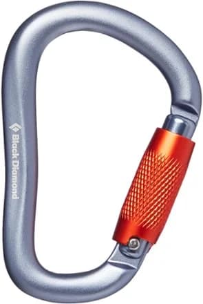 Black Diamond RockLock Twistlock Carabiner Gray by Black Diamond — recommended by Teddy Dondanville