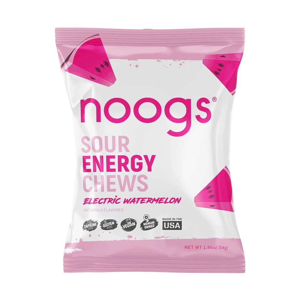 Noogs Sour Energy Chews - Electric Watermelon by Noogs — recommended by Corinne Shalvoy