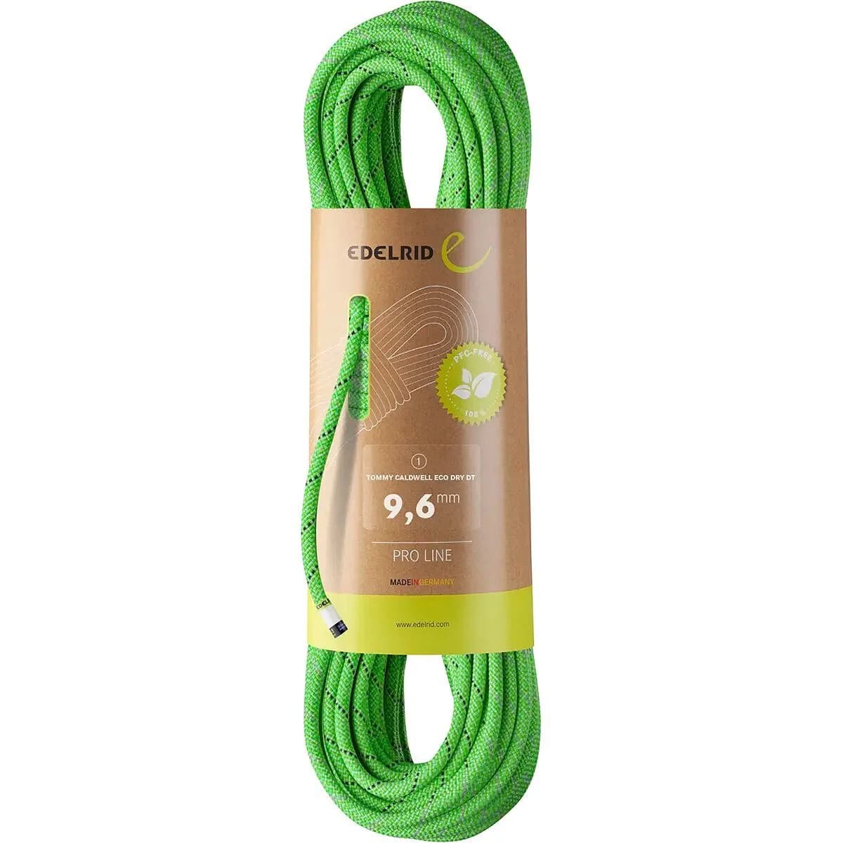 Tommy Caldwell Eco Dry DuoTec Climbing Rope - 9.6mm by Edelrid — recommended by Katie Mayo