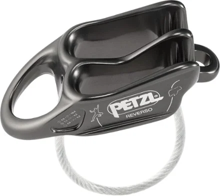 Petzl Reverso Belay Device Gray by Petzl — recommended by Teddy Dondanville