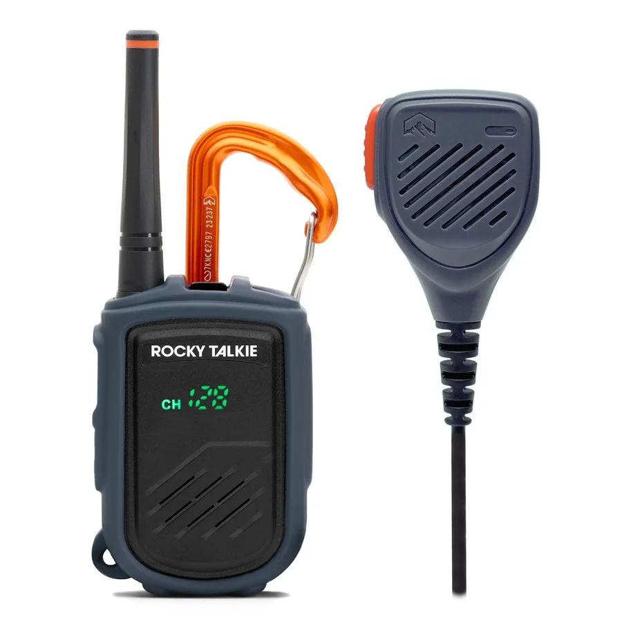 Mountain Radio Kit - 1 Radio and 1 Hand Mic by Rocky Talkie — recommended by Daniel Turner