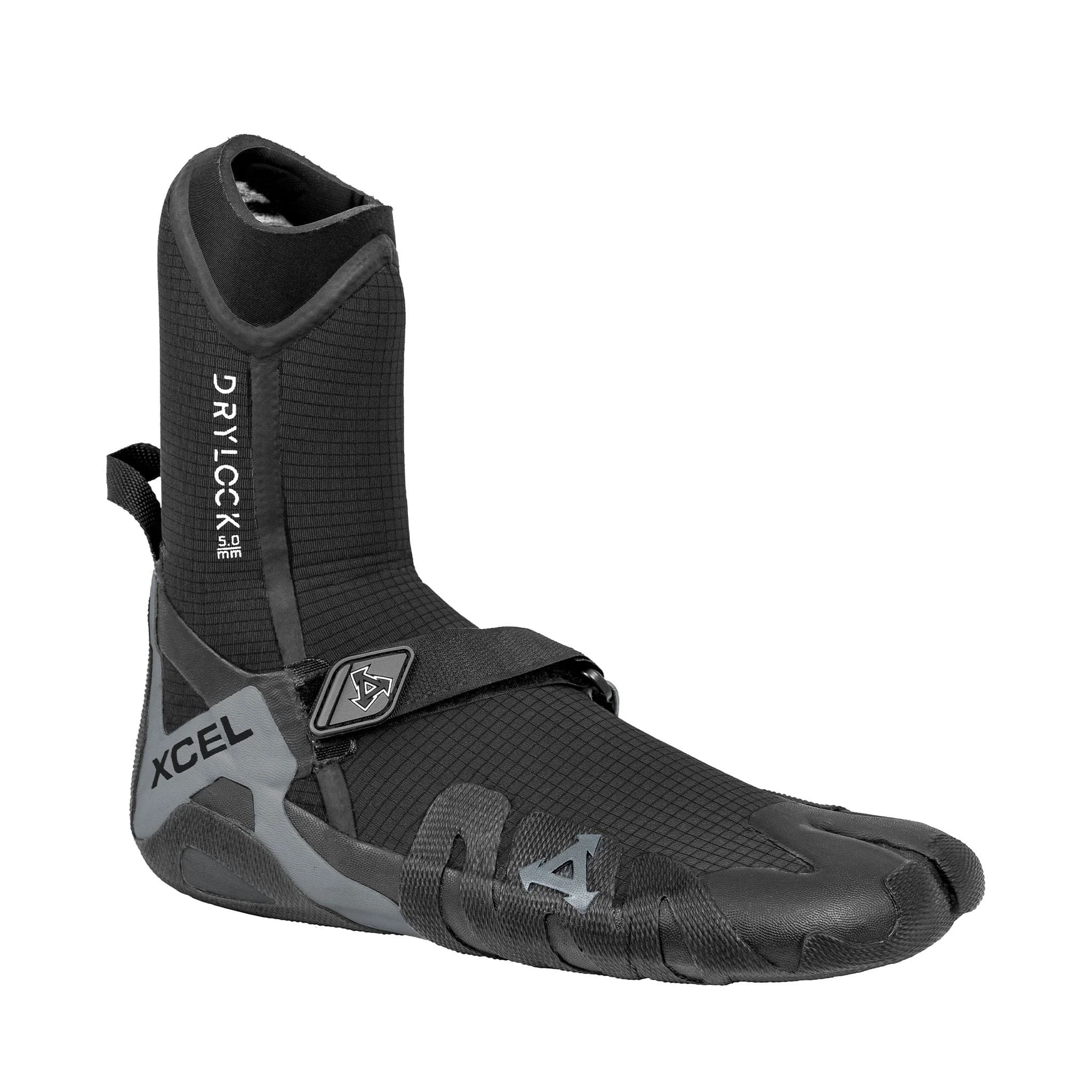 Men's Drylock Split Toe Boot 5mm by Xcel Wetsuits — recommended by Ryan Niederreither