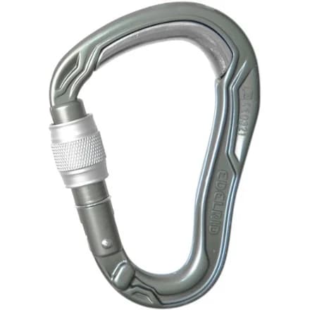 Edelrid HMS Bulletproof Screw Carabiner Gray by Edelrid — recommended by Teddy Dondanville