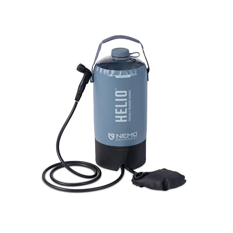 Helio™ Portable Pressure Shower by NEMO Equipment — recommended by Brandon Pitzen
