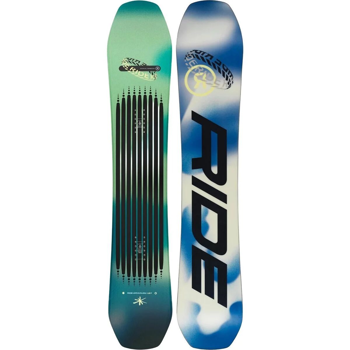 Moderator Snowboard - 2026 by Ride — recommended by Tyler Silvestri