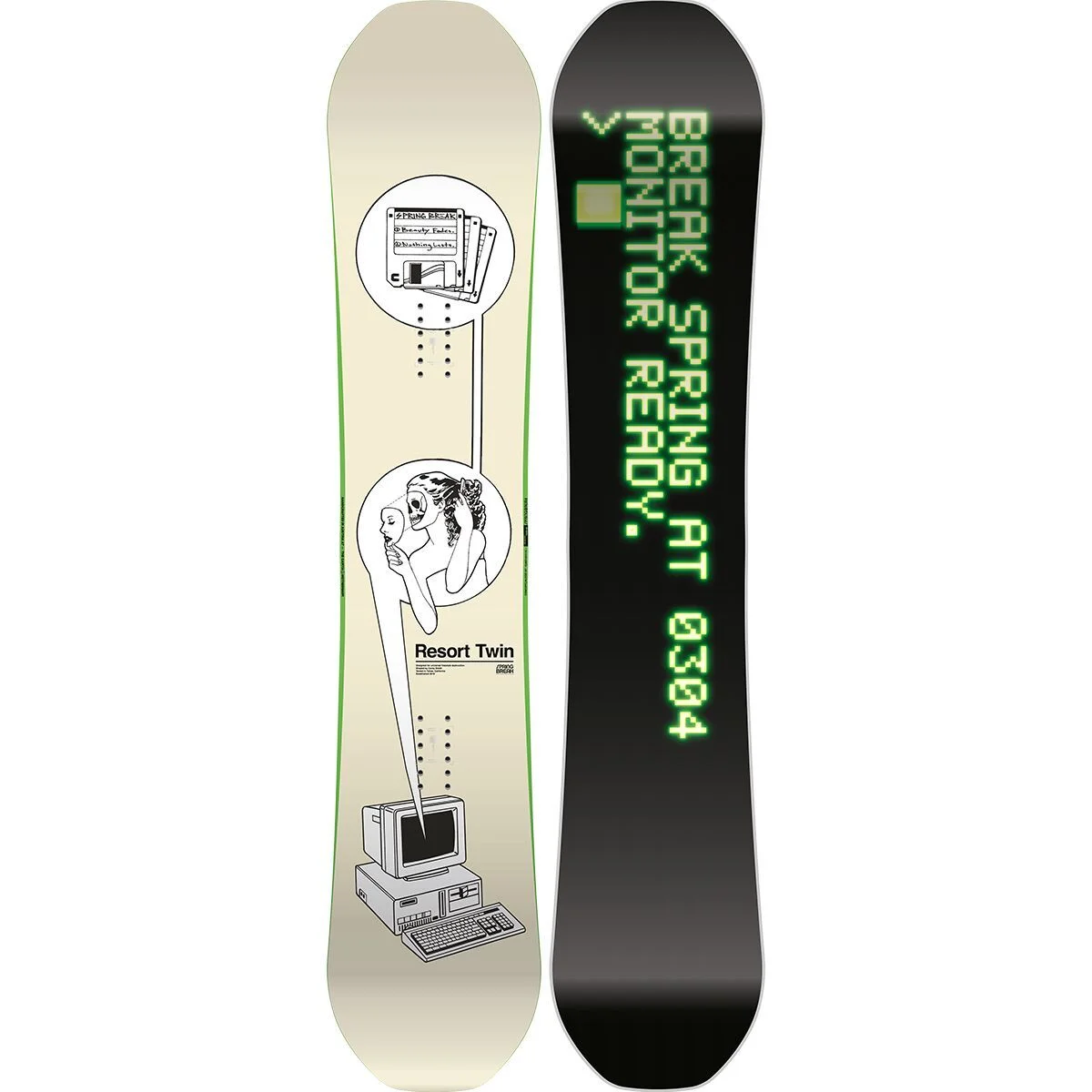 Spring Break Resort Twin Snowboard - 2026 by Capita — recommended by Tyler Silvestri