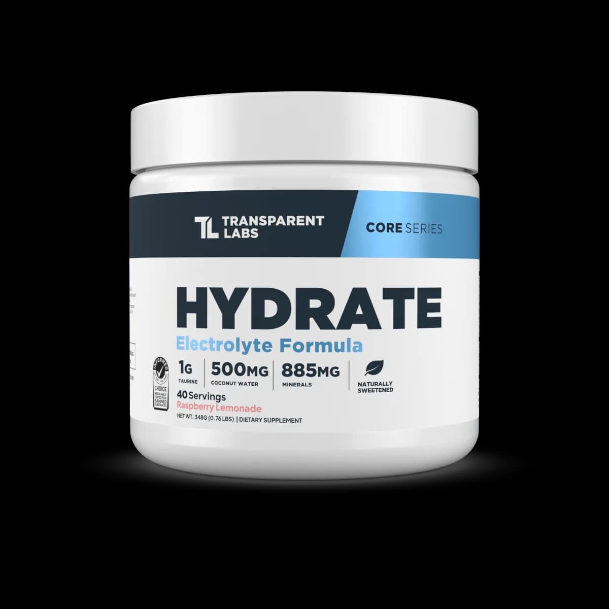 Hydrate by Transparent Labs — recommended by Tyler Sarkisian