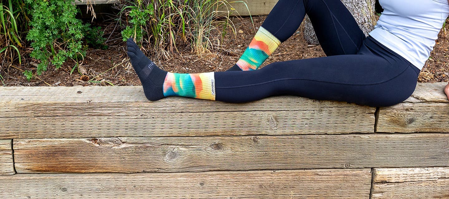 Spectrum Trail Midweight Crew by Injinji — recommended by Corinne Shalvoy