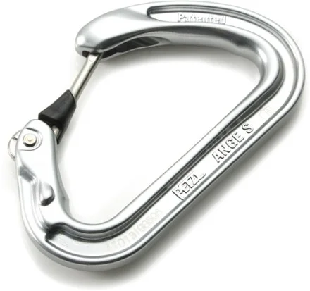 Petzl Ange S Wiregate Carabiner Gray by Petzl — recommended by Spencer Huffman