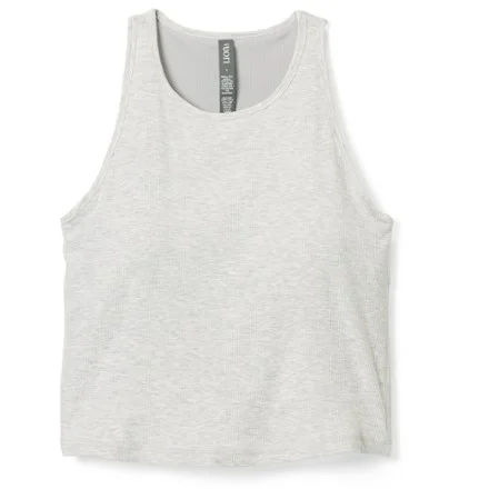 Vuori Women's Pose Plyo Rib Tank Top Gray S by Vuori — recommended by Shelby Farrell