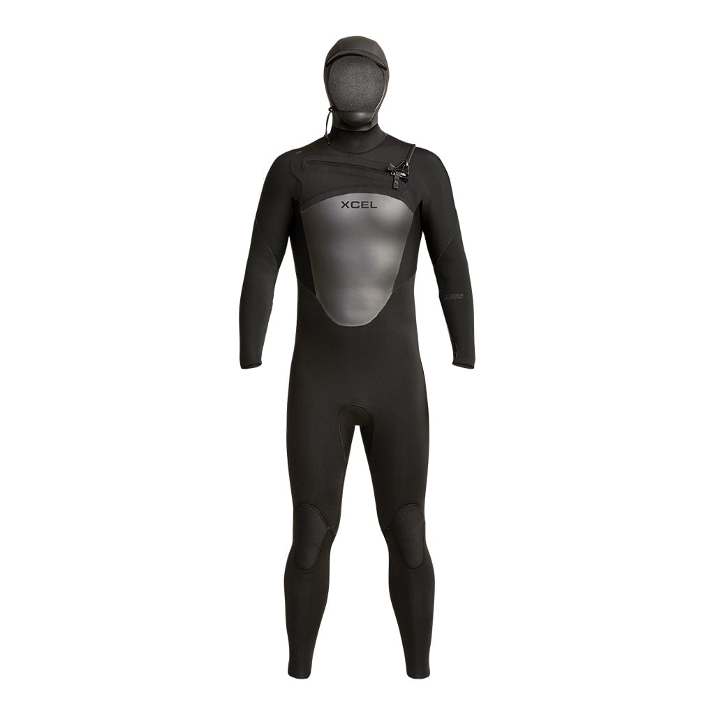 Men's Axis Hooded Full Wetsuit 5/4mm by Xcel Wetsuits — recommended by Ryan Niederreither