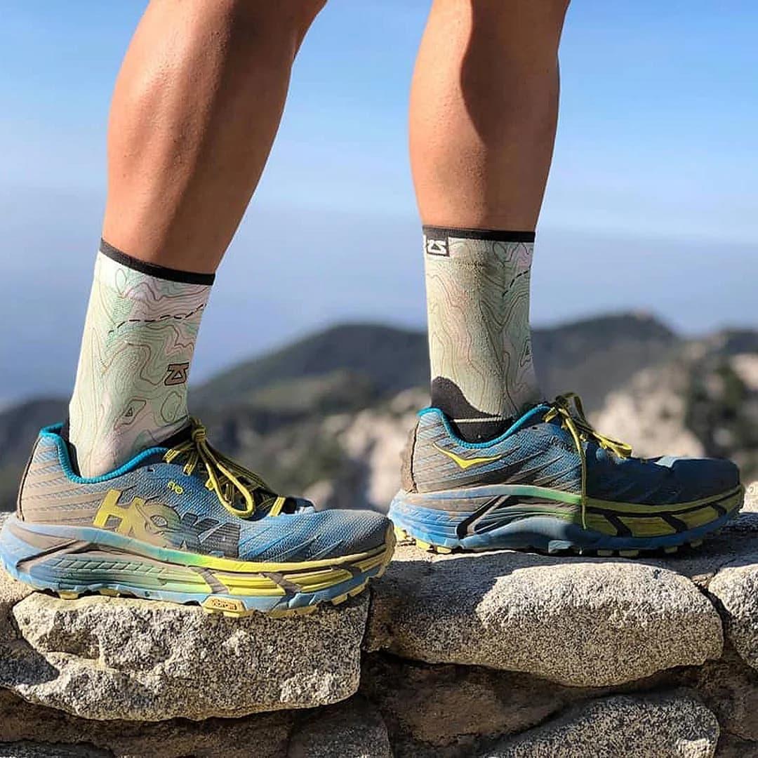 Topography Socks (Mini Crew) by Zensah — recommended by Rachel Bambrick