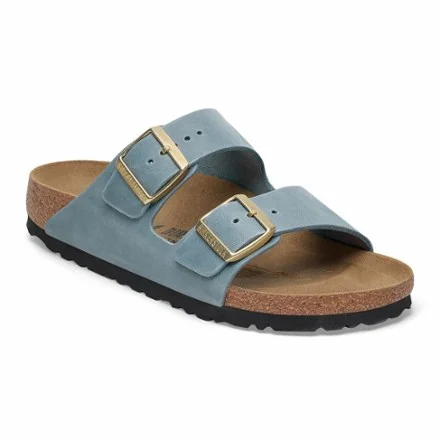 Birkenstock Women's Arizona Sandals Gray 39 EU Medium/Narrow by Birkenstock — recommended by Shelby Farrell