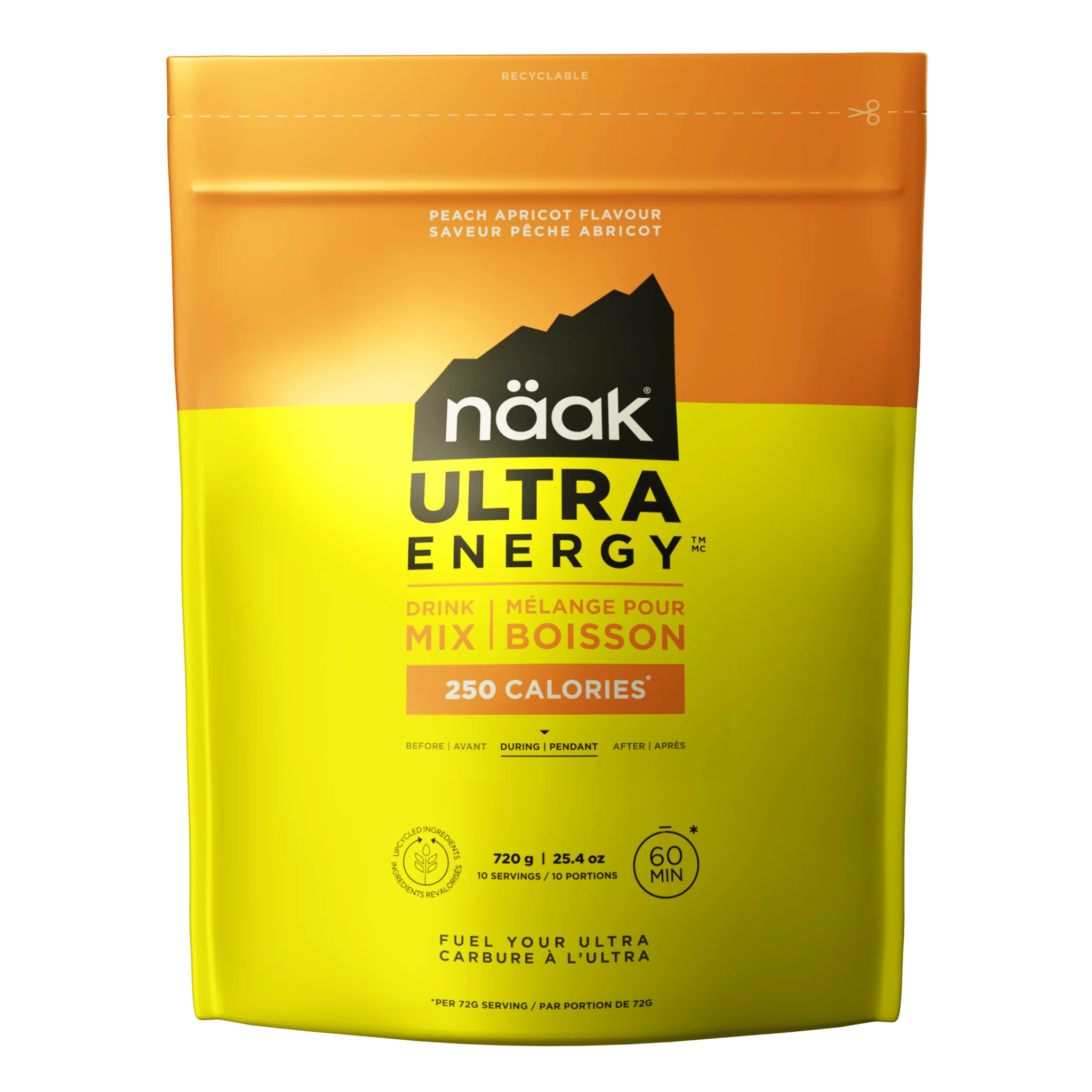 ULTRA™ Drink Mix | Peach Apricot - Bag by Näak — recommended by Geneviève Asselin-Demers
