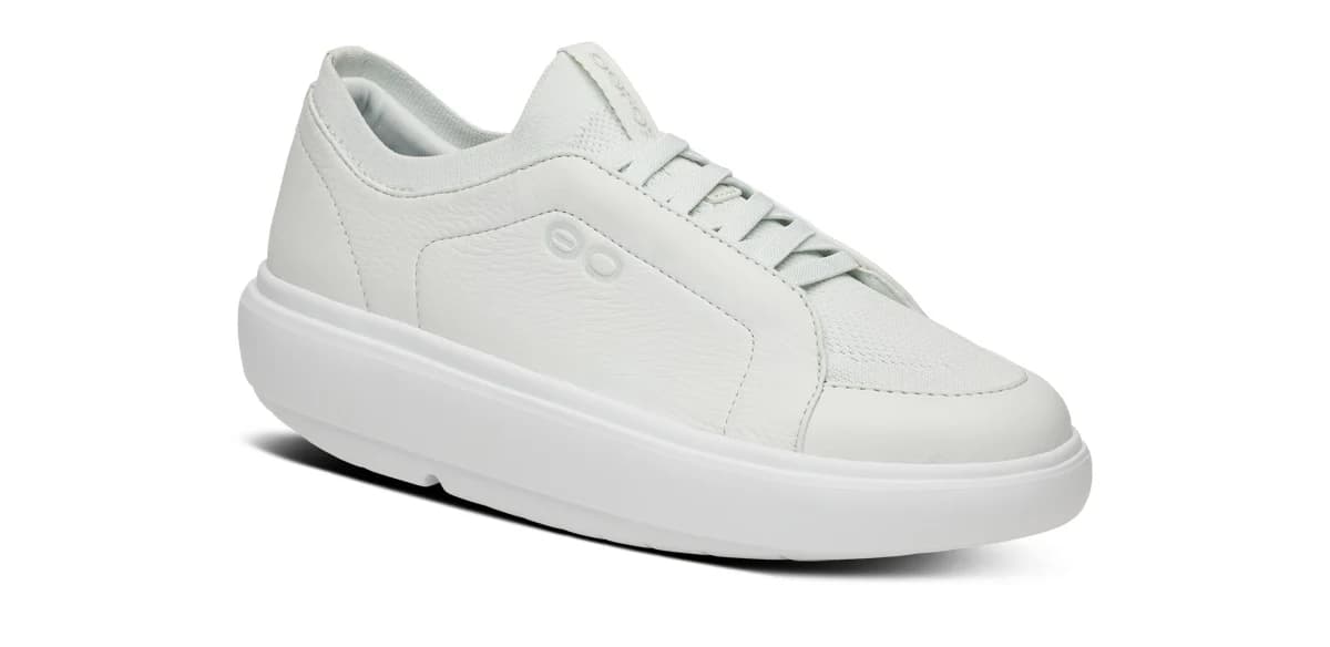 Women's Club+ White by OOFOS — recommended by Shelby Farrell