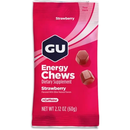 GU Energy Chews Strawberry by GU — recommended by Julyssa Martinez