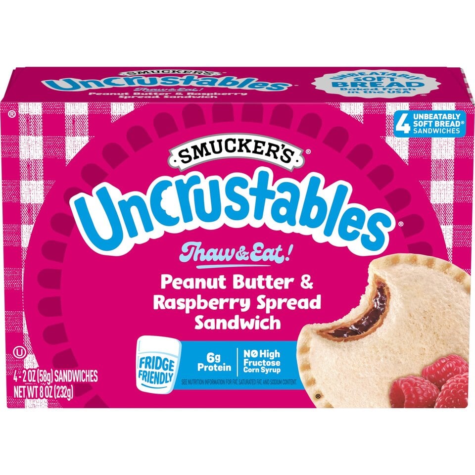 Raspberry Uncrustables by Uncrustables — recommended by Maggie Perkins