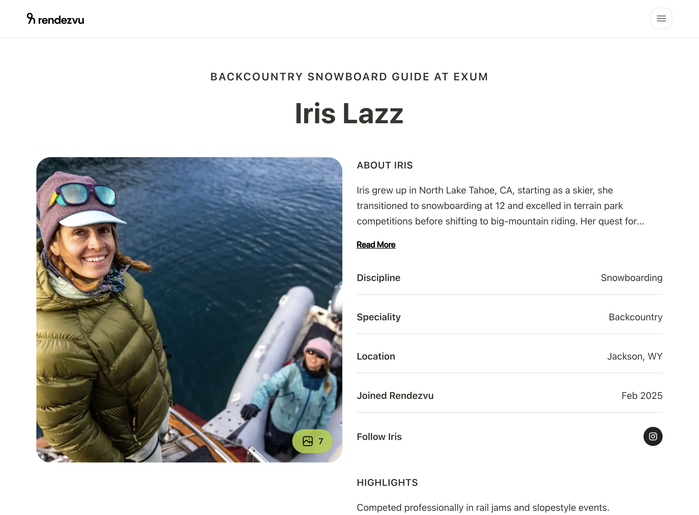 Specialty selection in profile editor